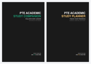 PTE Academic Study Companion + Planner Bundle